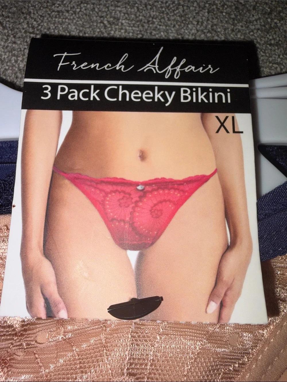 🌴French Affair Cheeky Bikini 3 Pack Size XL